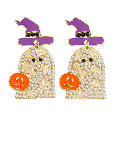 Adorable Ghost Earrings