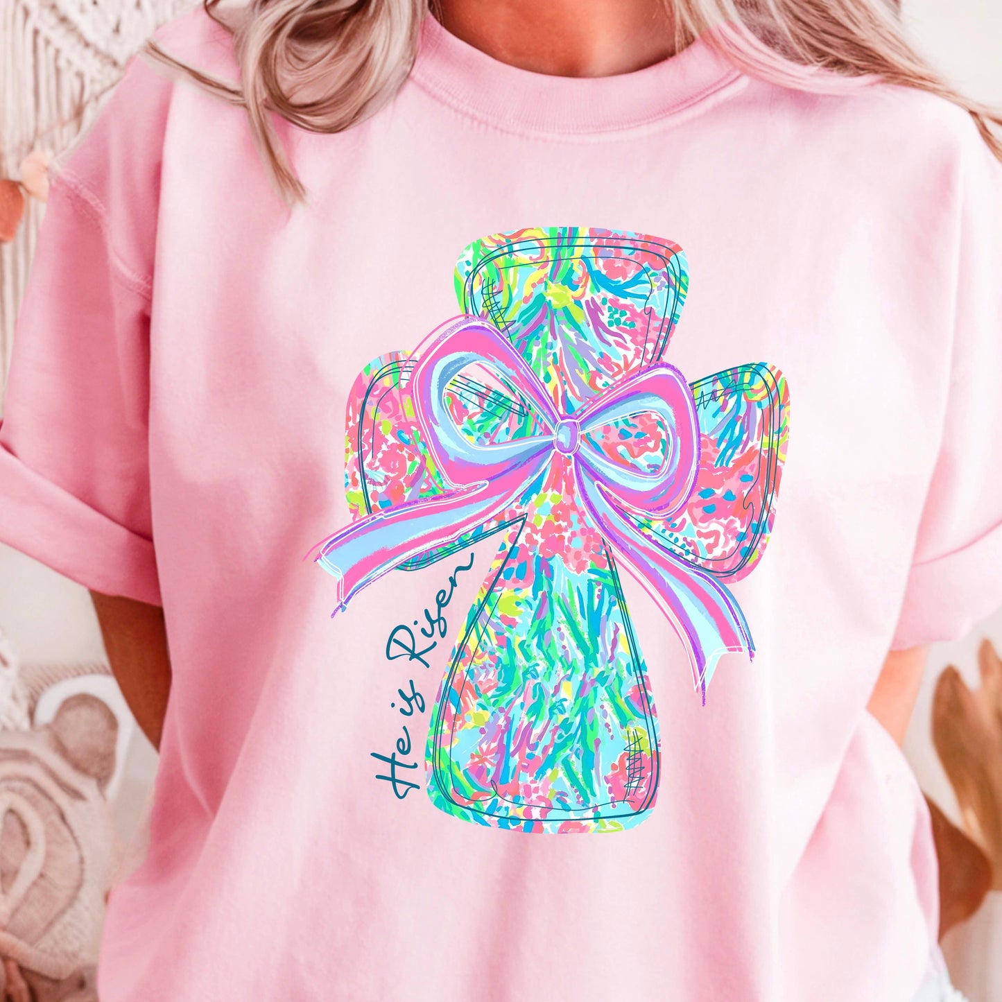 He Is Risen Graphic Tee