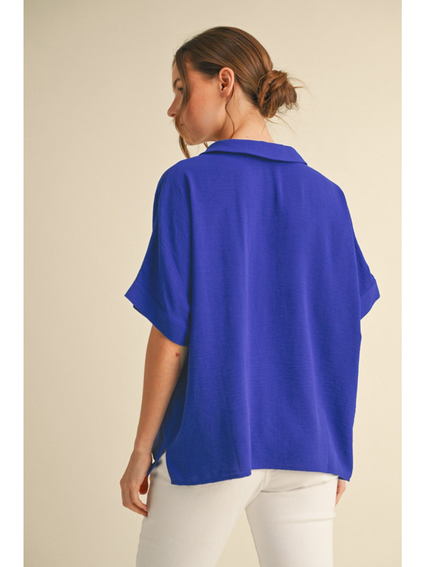 The Bleu Luxe Top