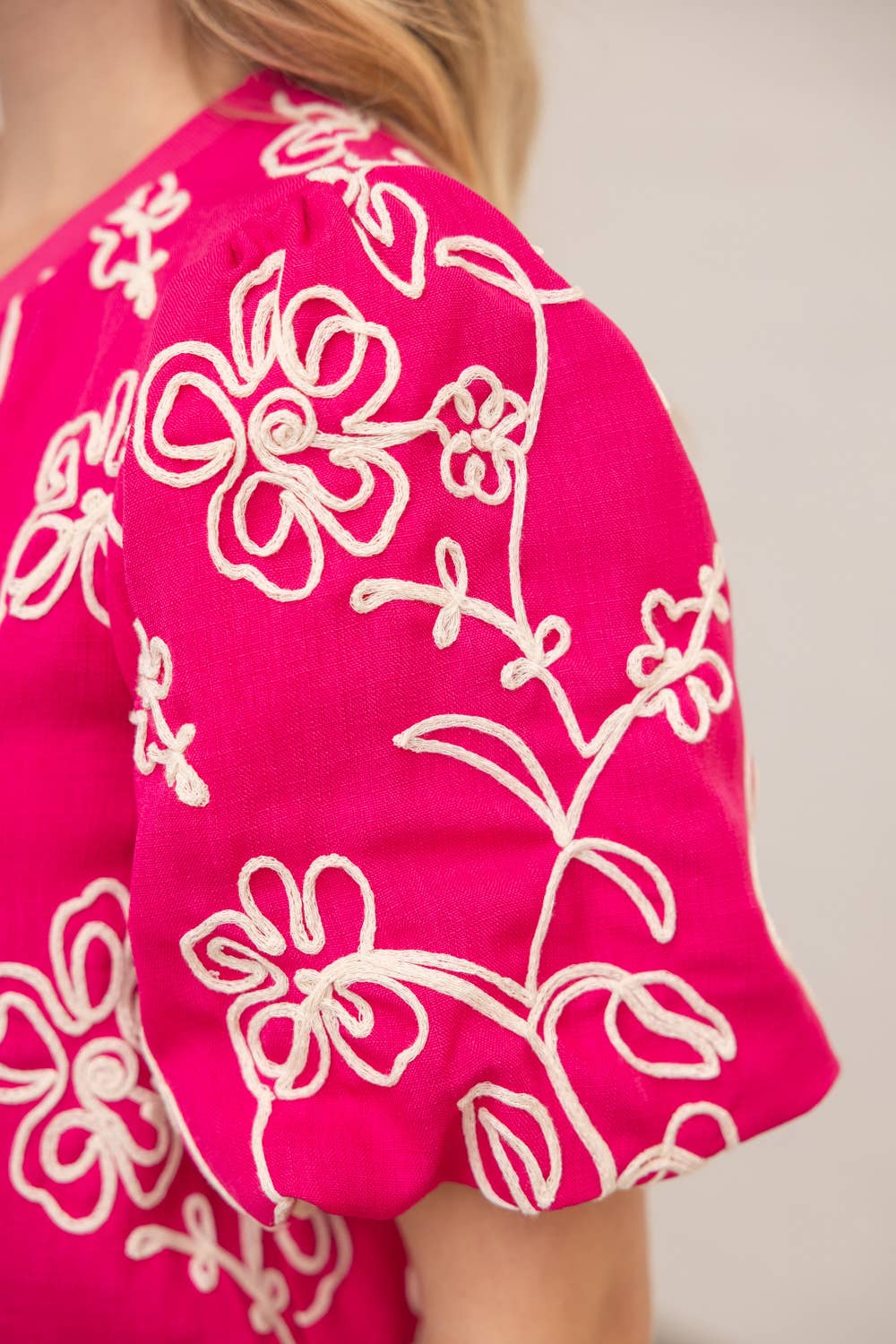 Blooming Beautiful Embroidered Top