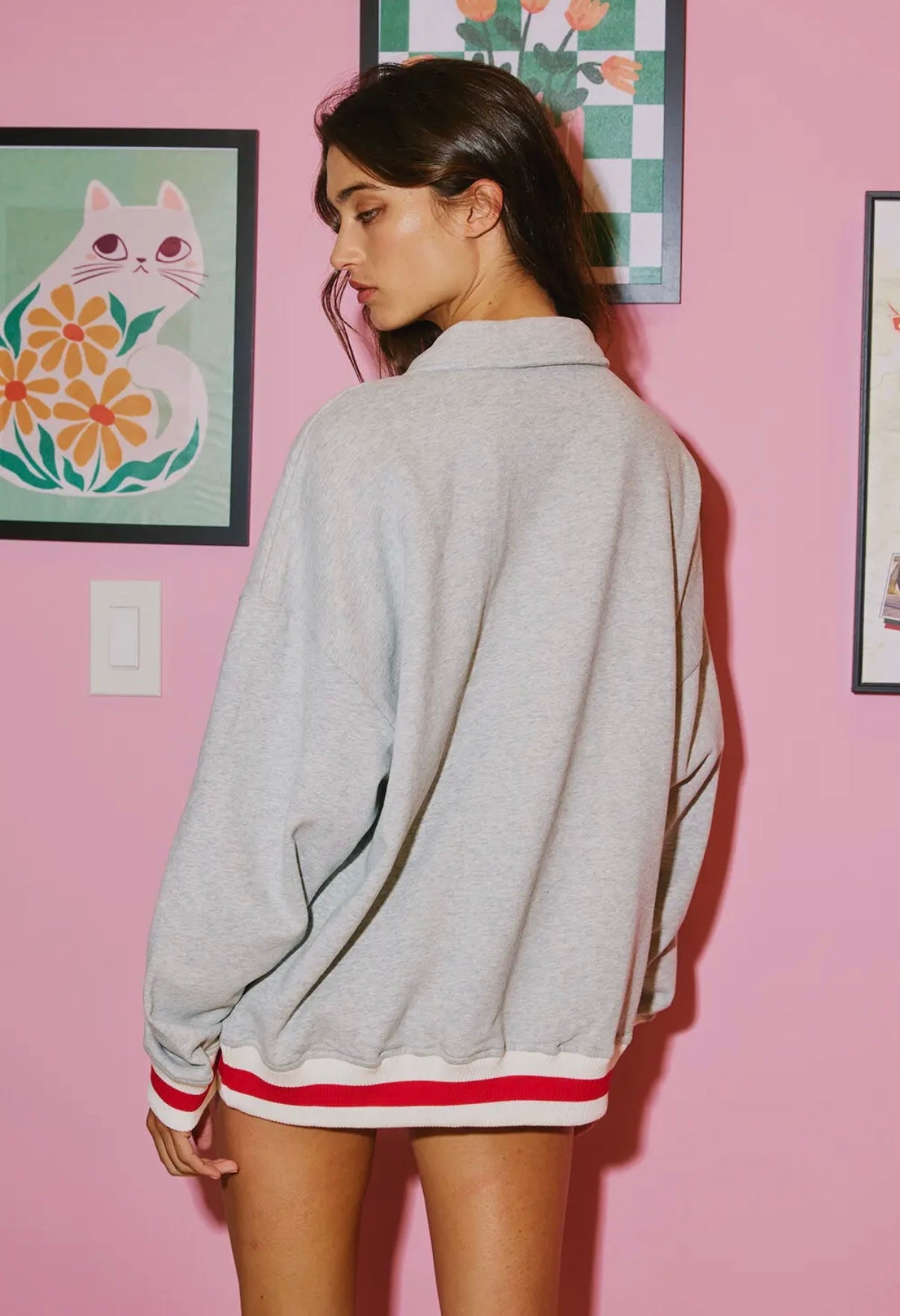 Game Day Georgia Quarter-Zip Pullover