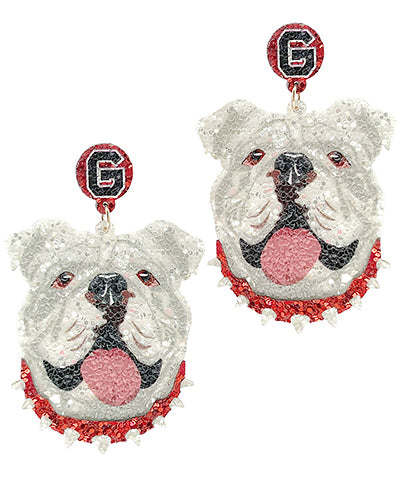 ❤️🐾 “Glitzy Dawg Pride Earrings” 🐾❤️