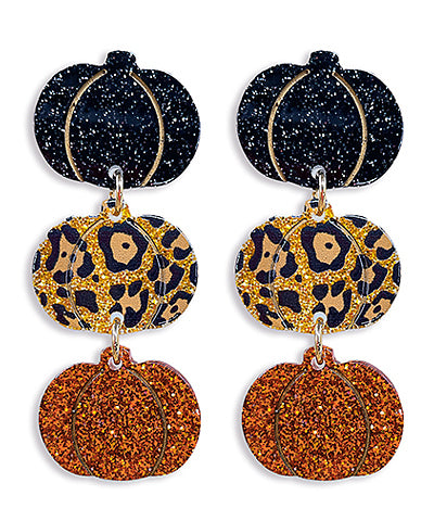 Pumpkin Trio Earrings