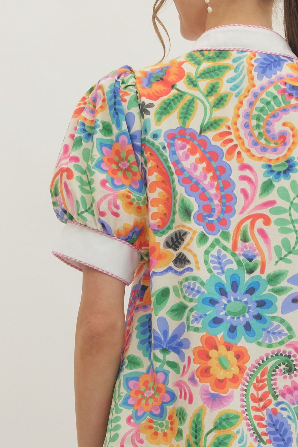 Sunshine & Paisley Dress ☀️🌸