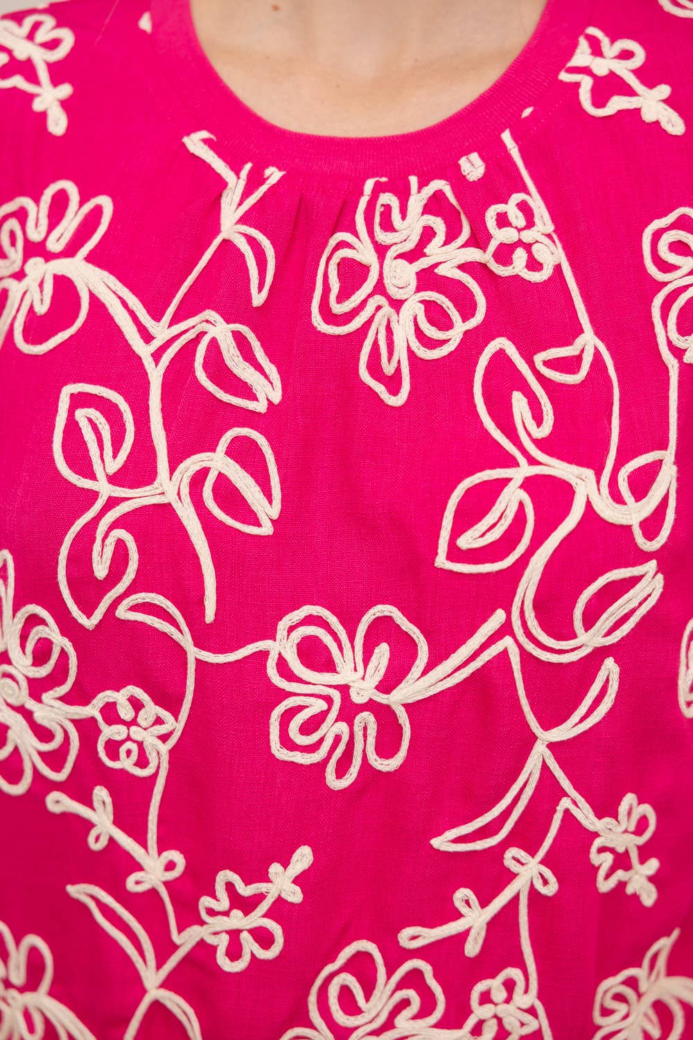 Blooming Beautiful Embroidered Top