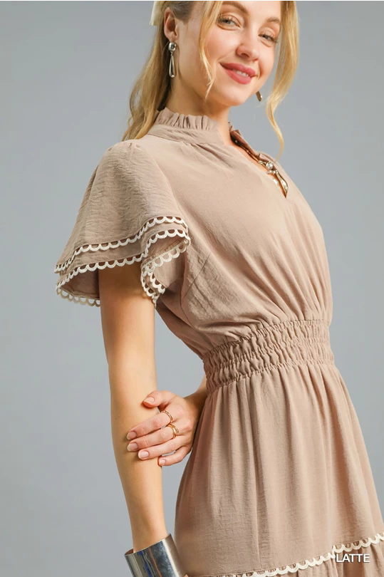 Latte Love Midi Dress