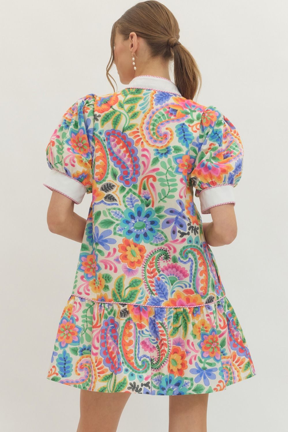 Sunshine & Paisley Dress ☀️🌸