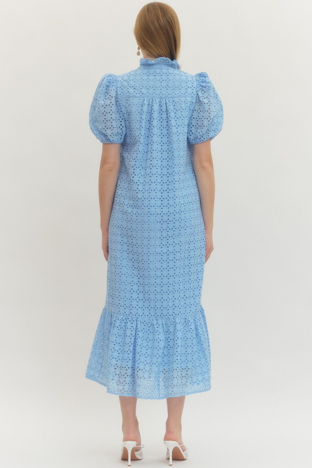 Blue Skies Ahead Midi Dress