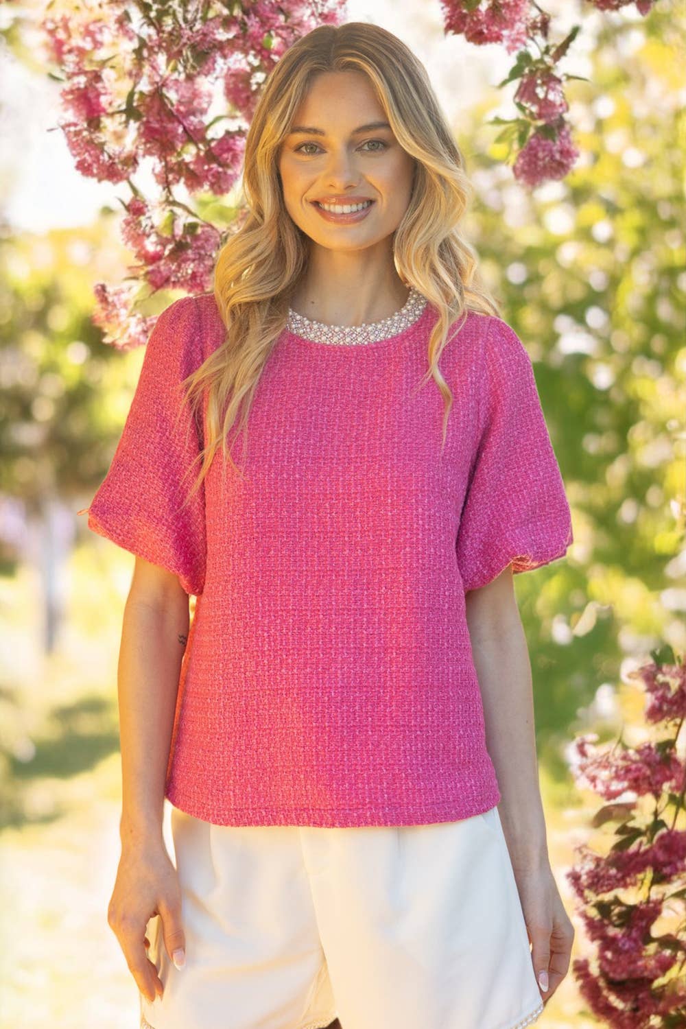 Pretty In Pearls Top