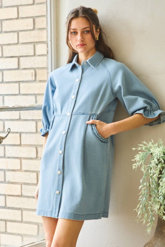 Blue Skies Denim Dress