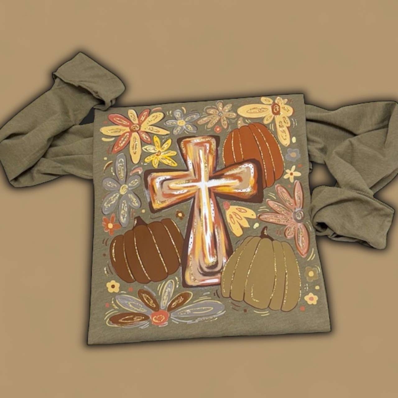 Faith In Fall Long Sleeve Tee