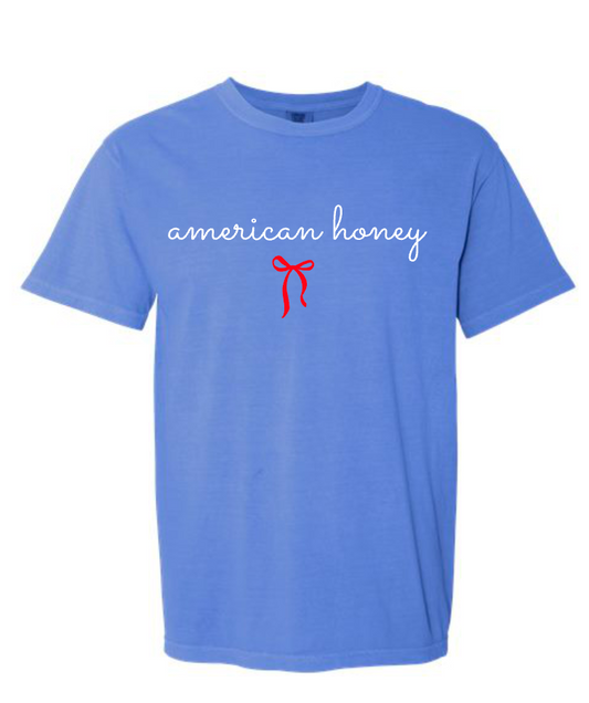 American Honey Comfort Colors Tee