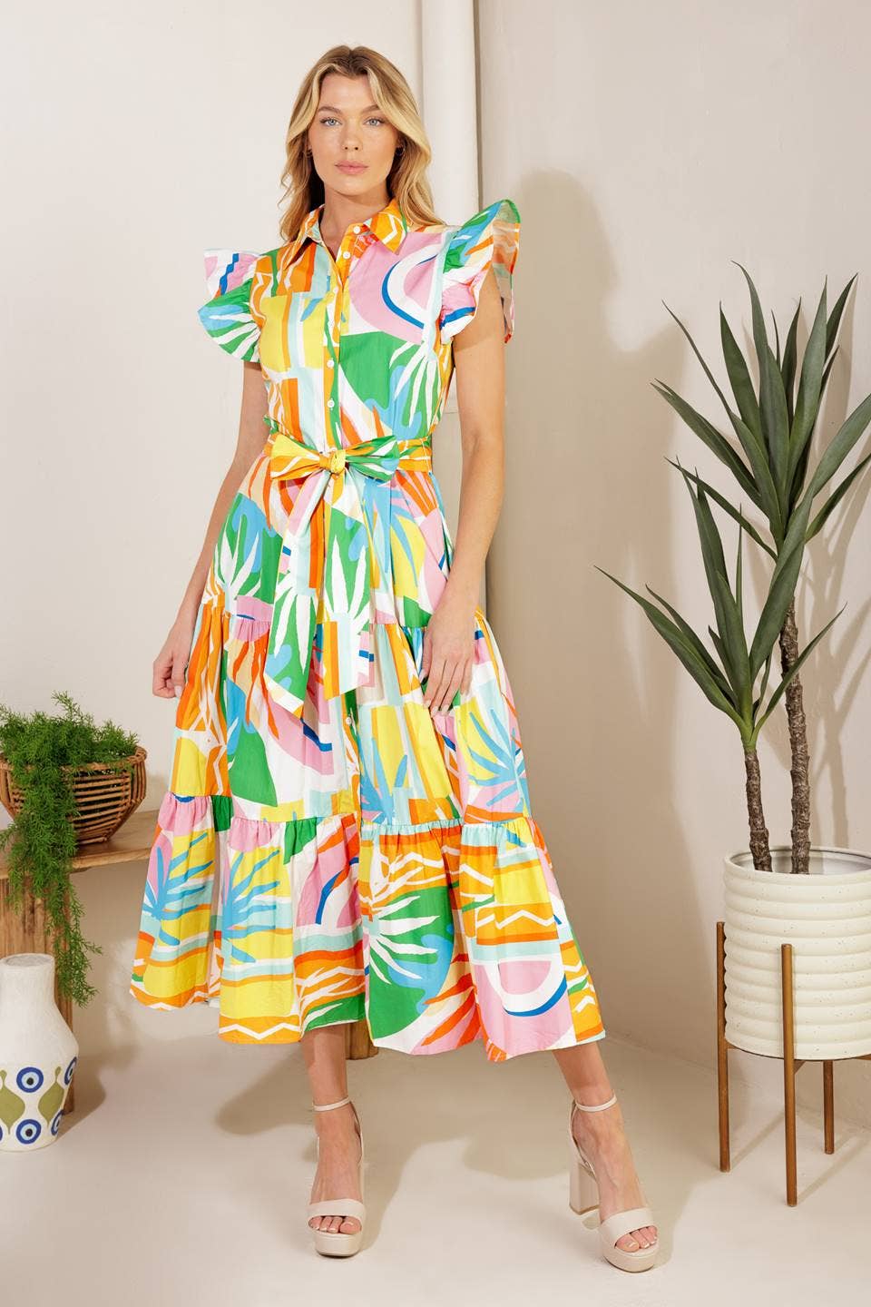 Sunshine Soirée Maxi Dress