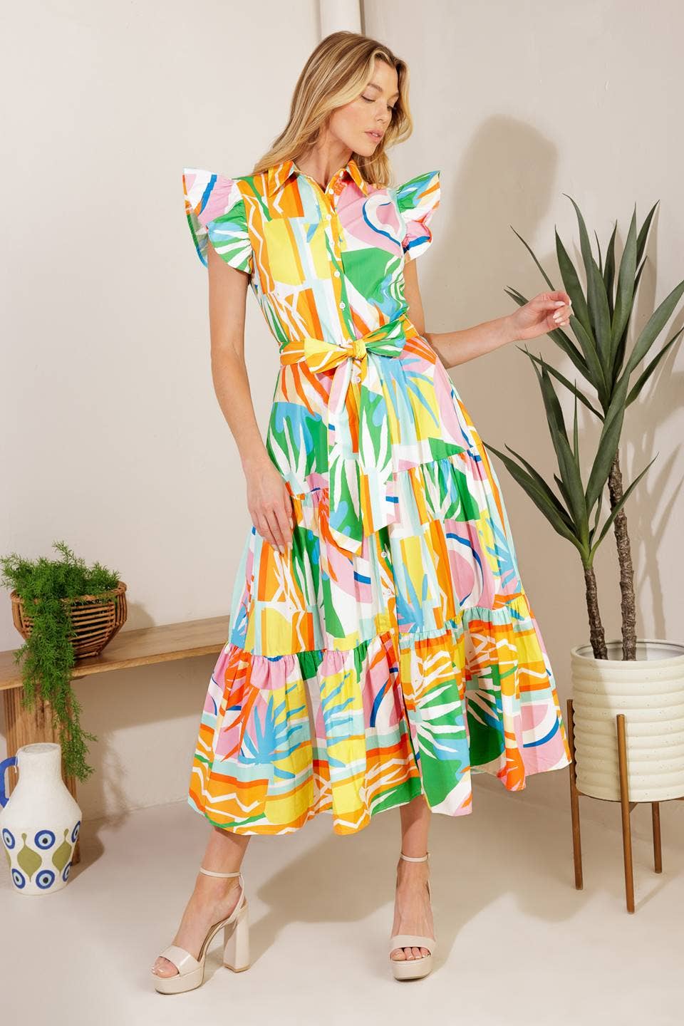 Sunshine Soirée Maxi Dress
