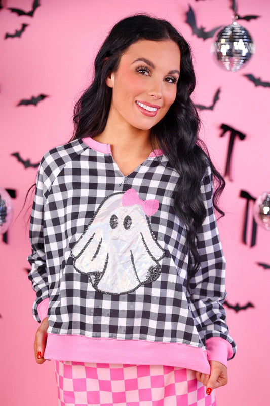 PREORDER- Foil GiGi Gingham Pullover