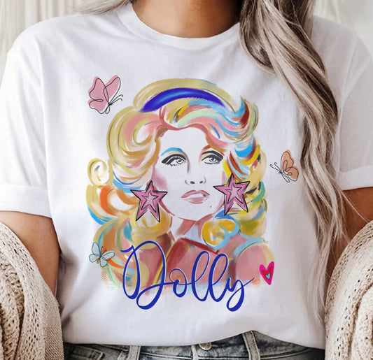 PREORDER: Country Western Dolly Nashville Music City Graphic Tee