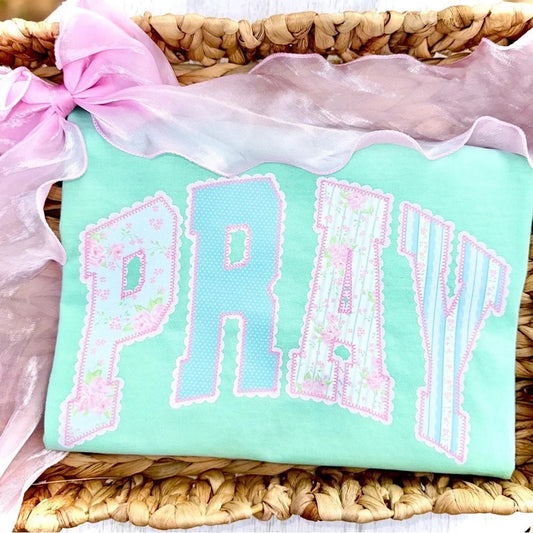 PRAY Patchwork Tee