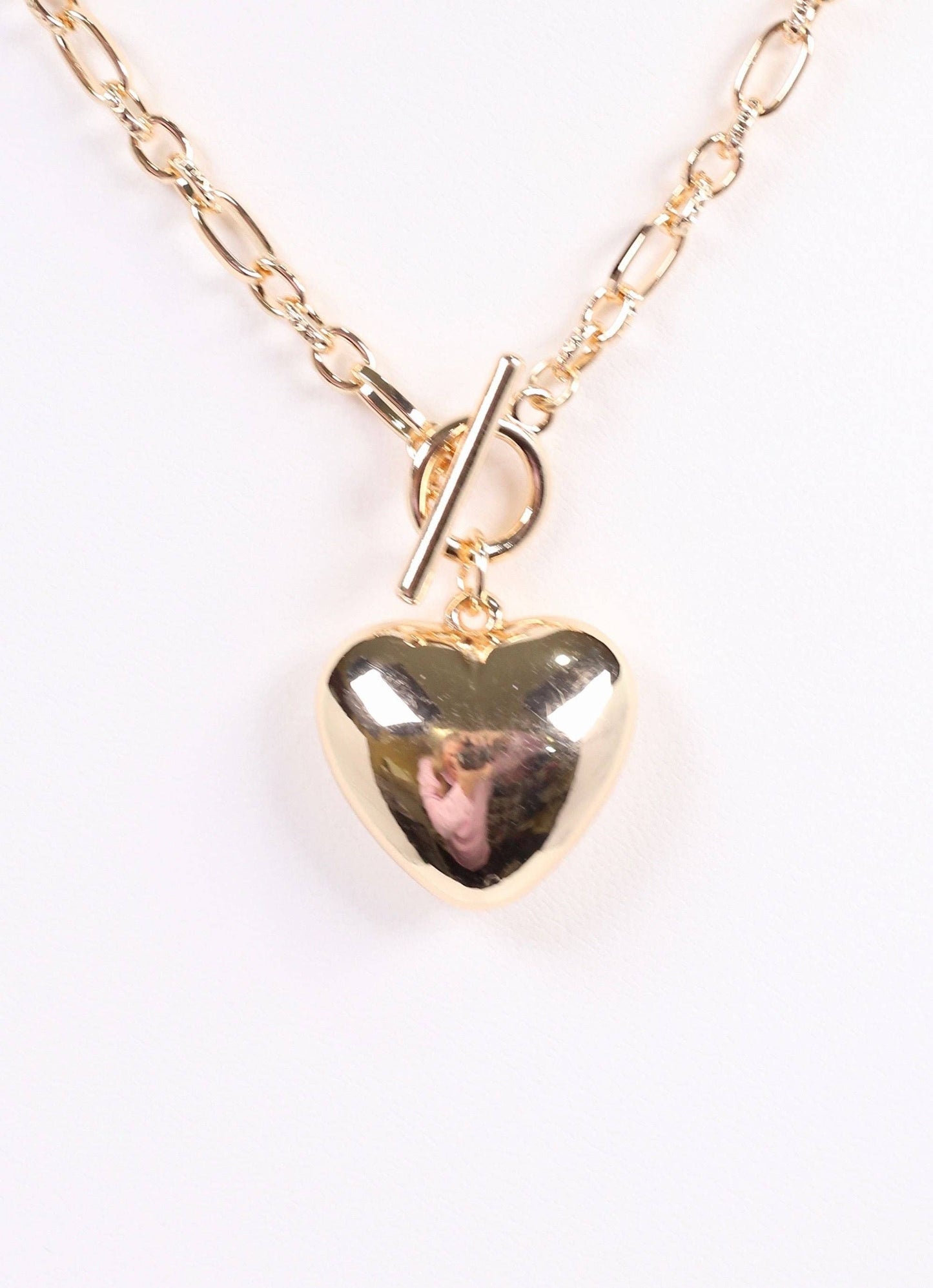Courtney Heart Necklace GOLD