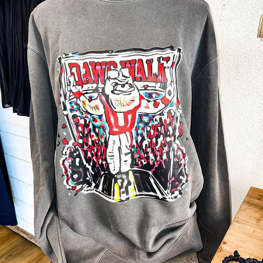 🏈 Dawg Walk Comfort Colors Sweatshirt