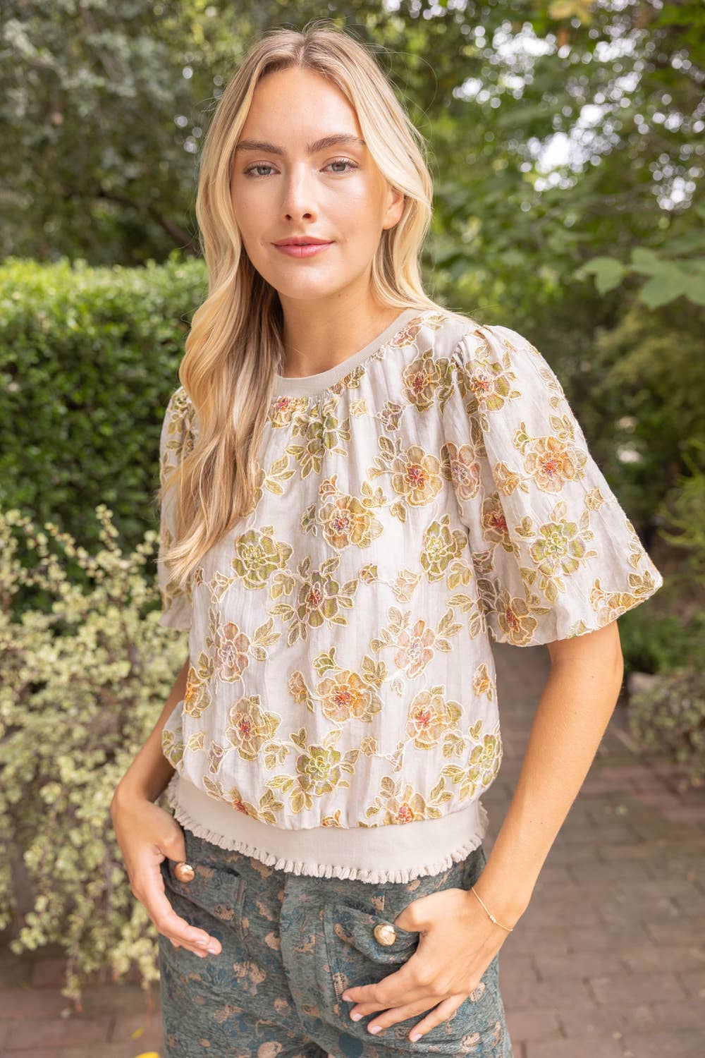 Autumn Bloom Blouse