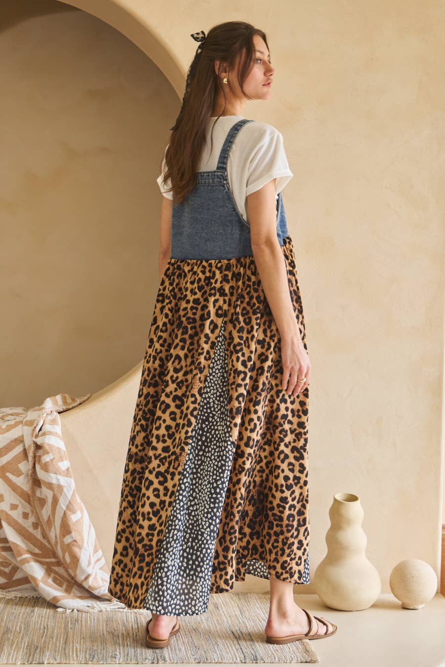 Wild at Heart Overall Maxi Dress