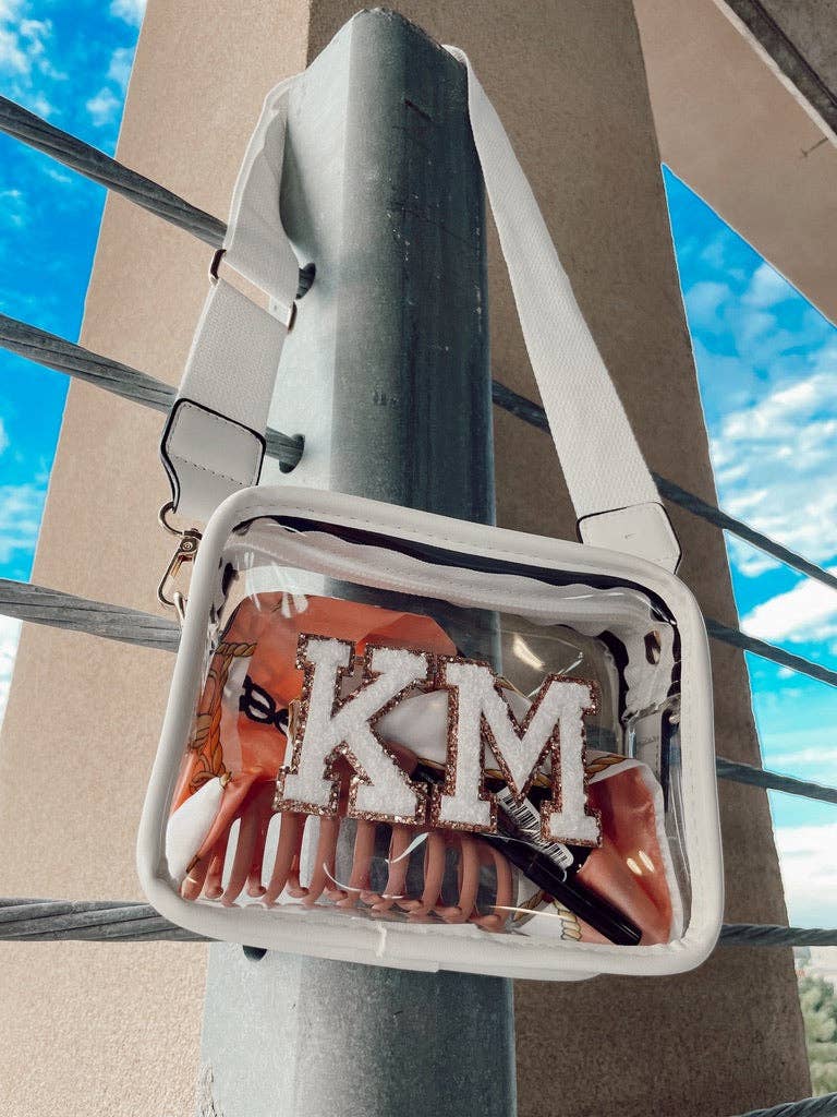 Clear Gameday & Concert Purse: Black