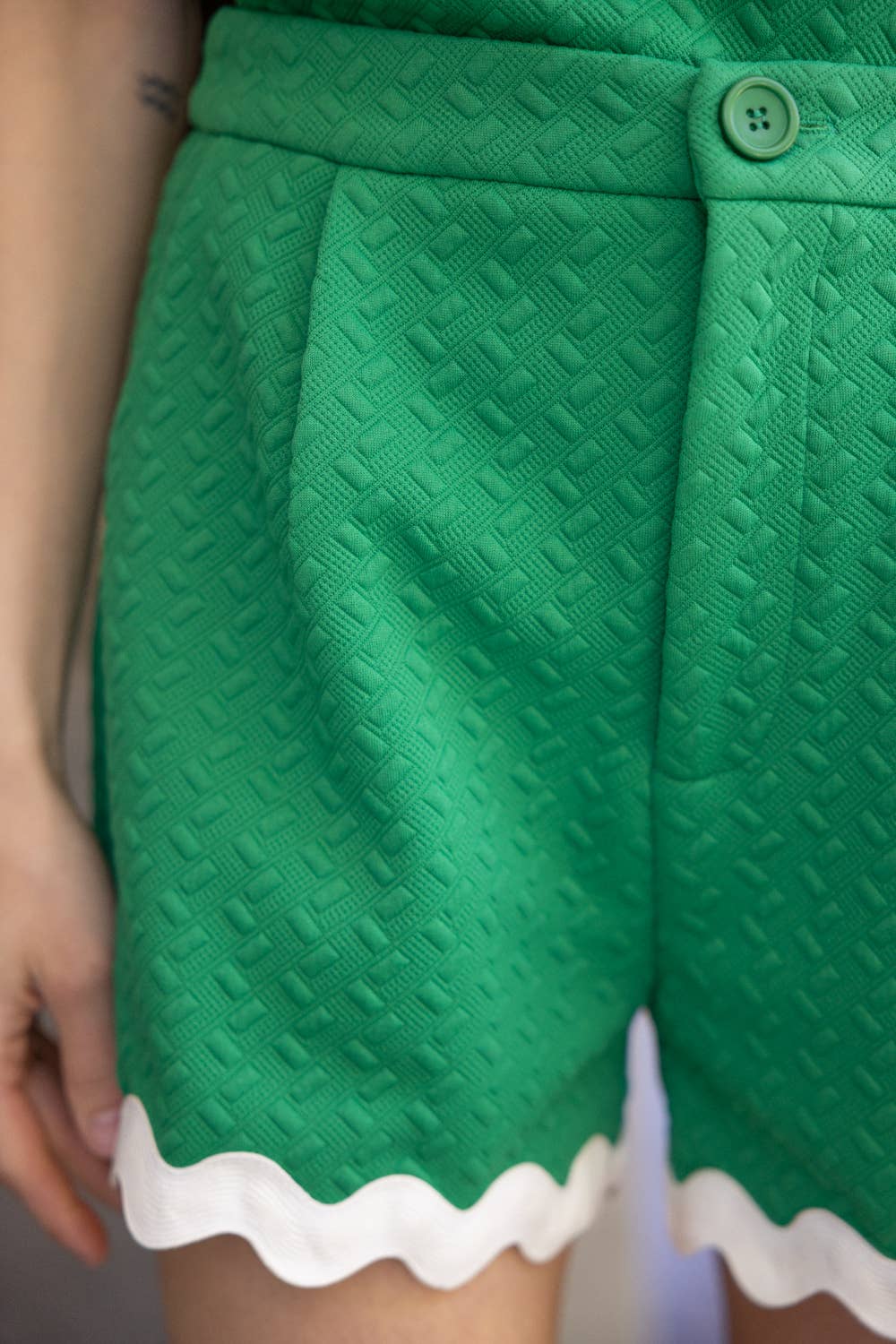 The Augusta Scallop Shorts
