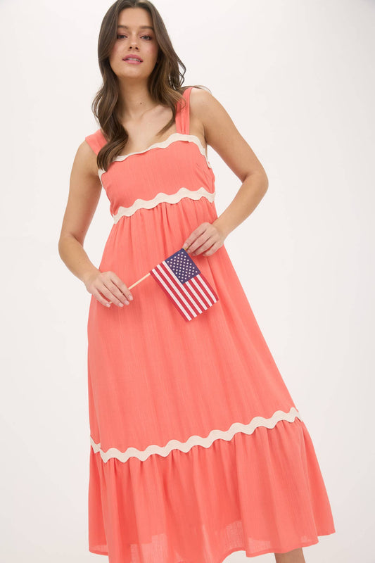 Summer Popsicle Midi Dress