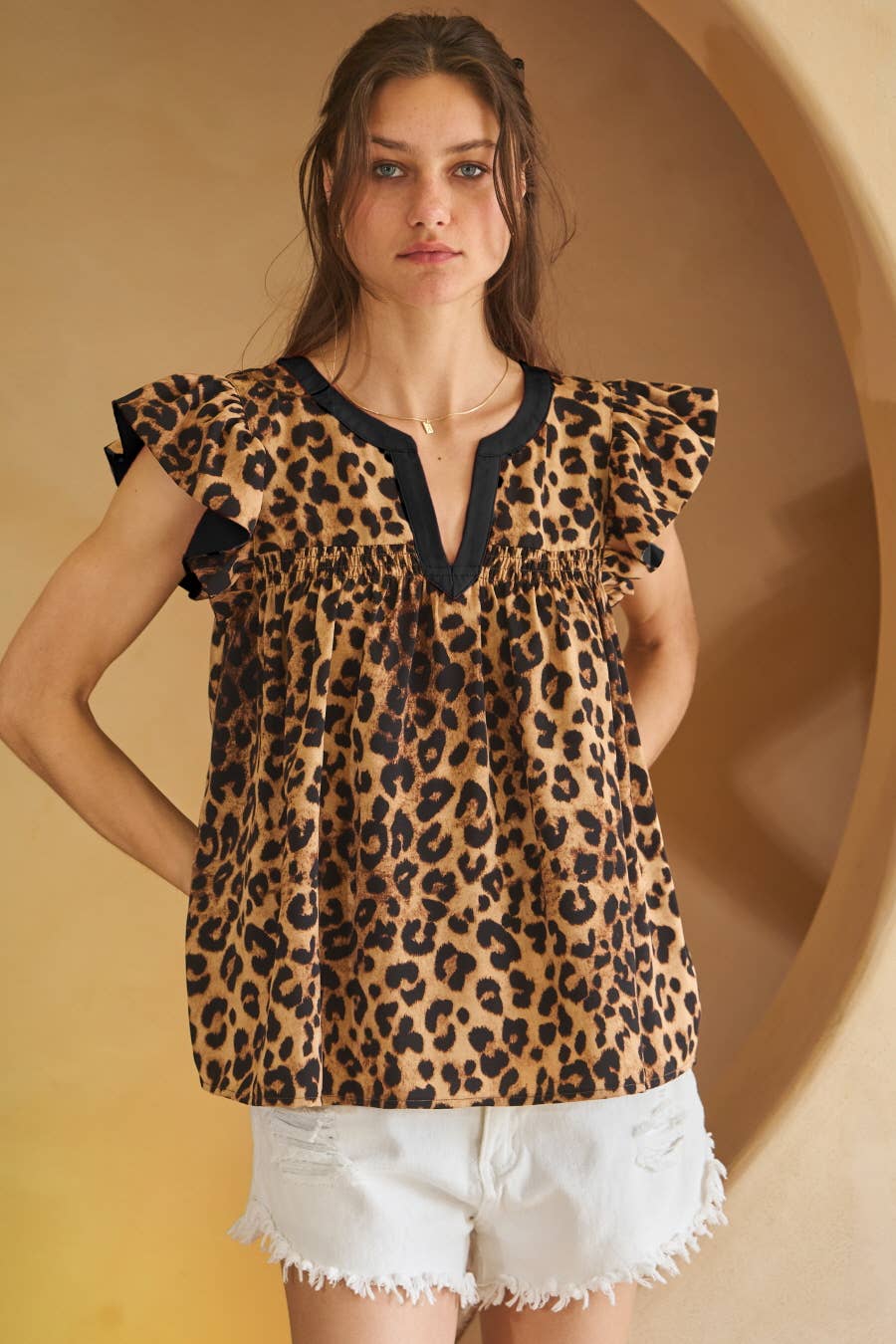 Fierce & Flouncy Flutter Top