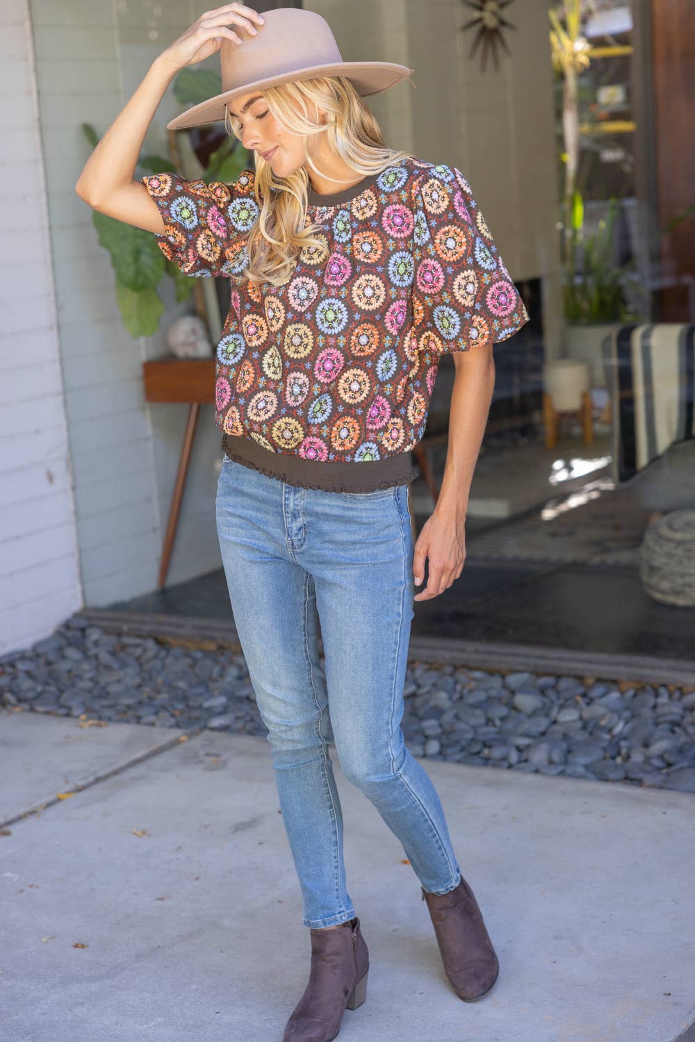 Bloom in Color Top