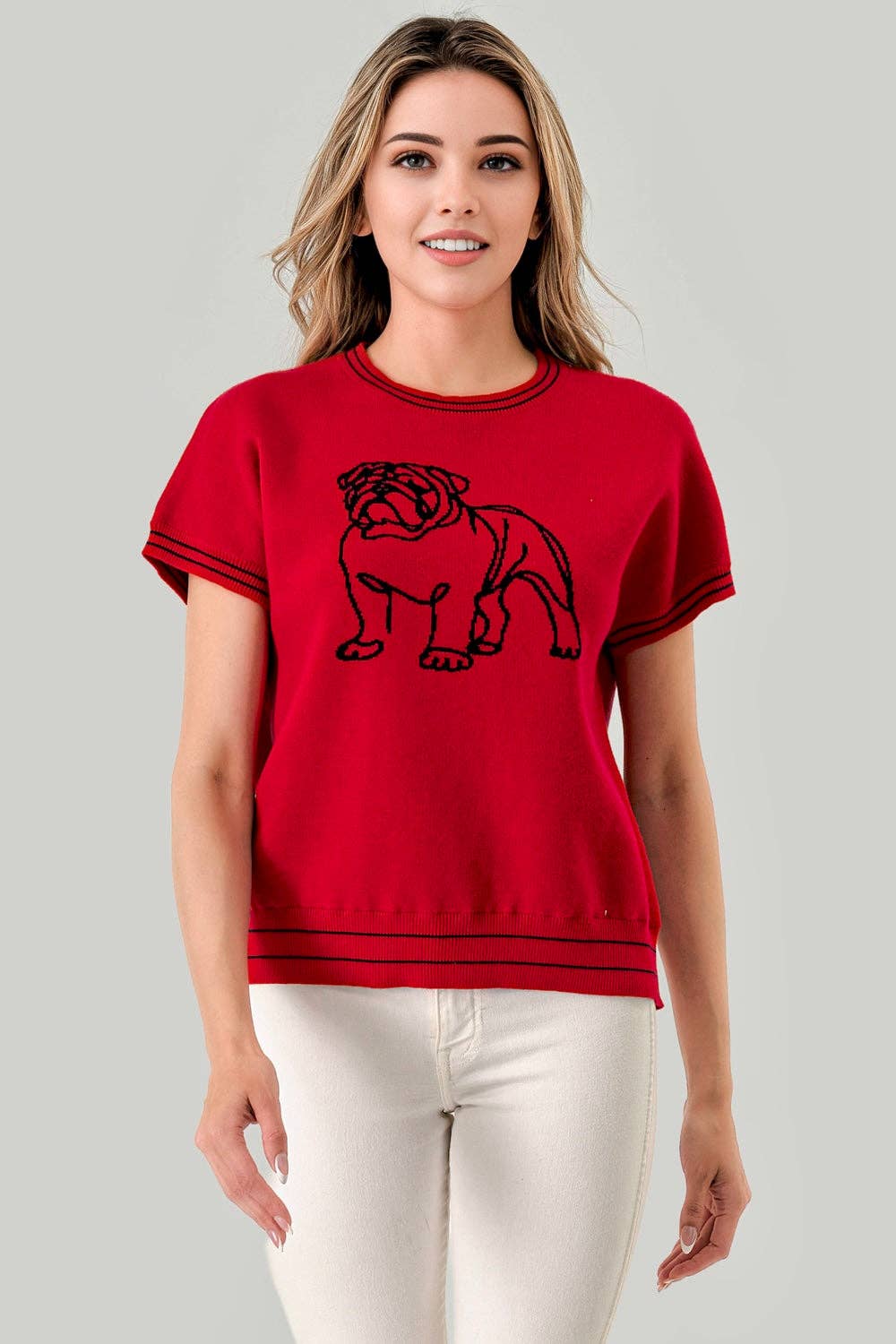 Red & Black Spirit Sweater