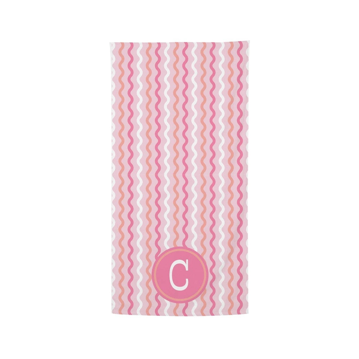 Initial Beach Towels: S