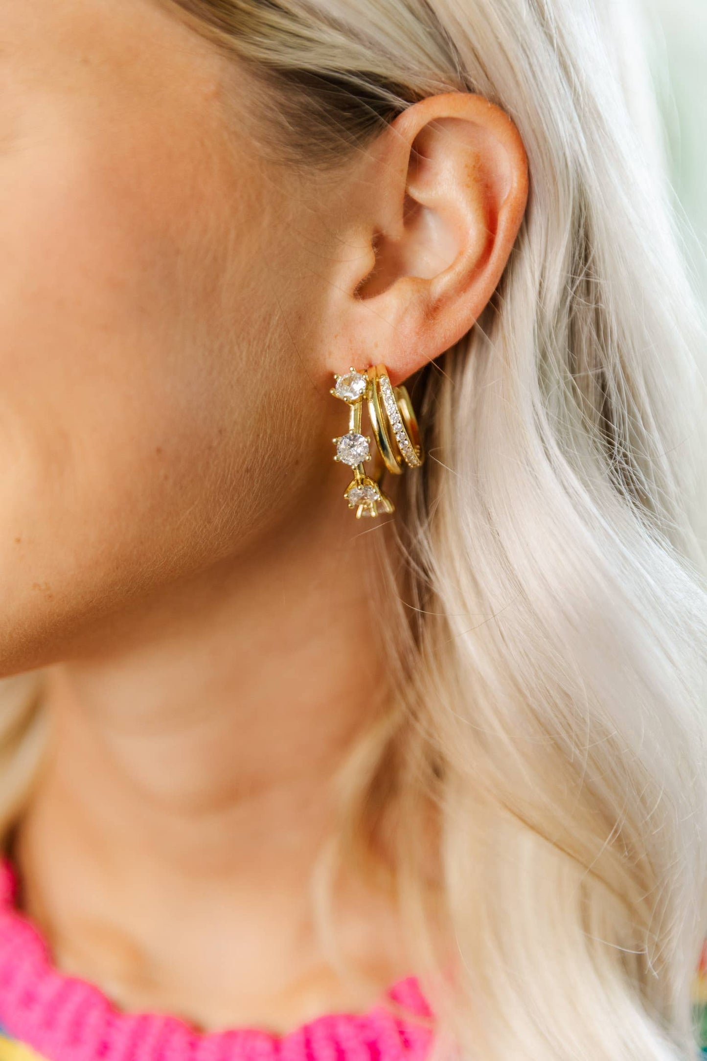 Gold Juliana Hoops