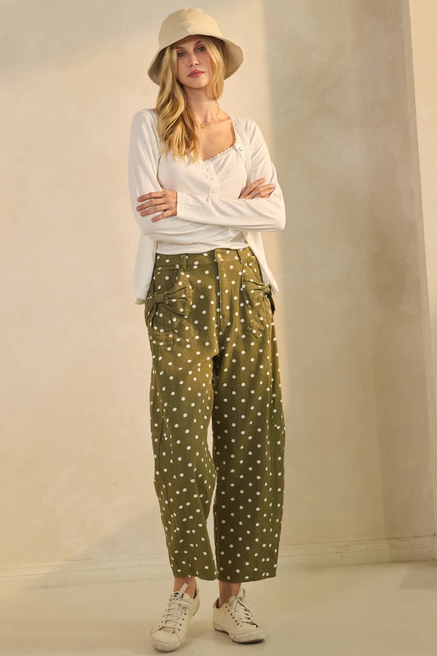 High-rise Printed Denim Pants: Black Combo / S