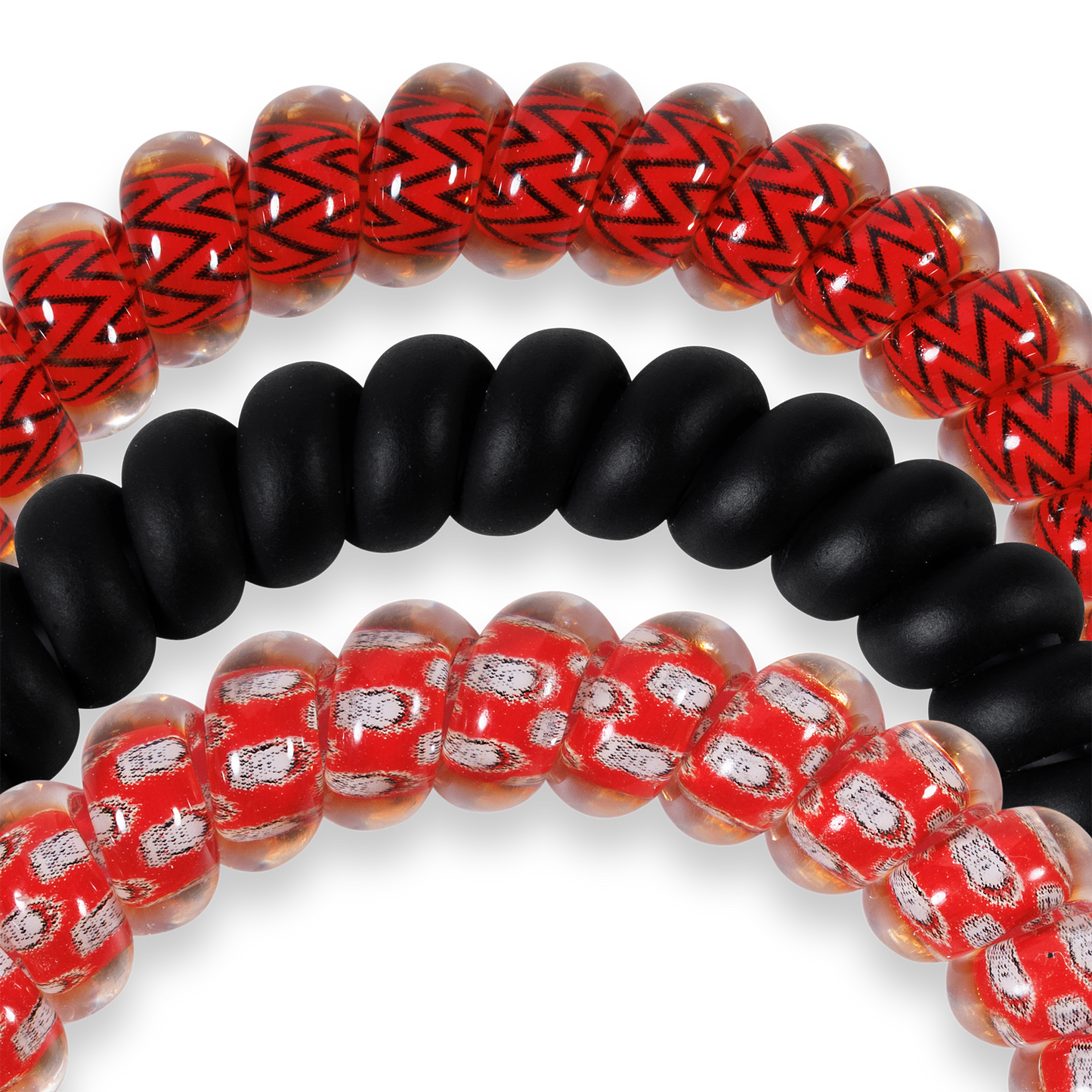 Spiral Hair Coils | Small | Go Dawgs! Hair Ties