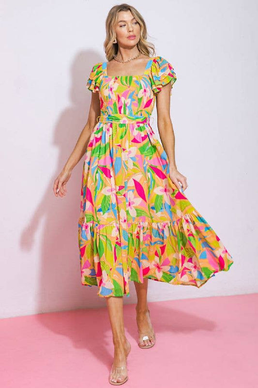 Vacation Vibes Midi Dress