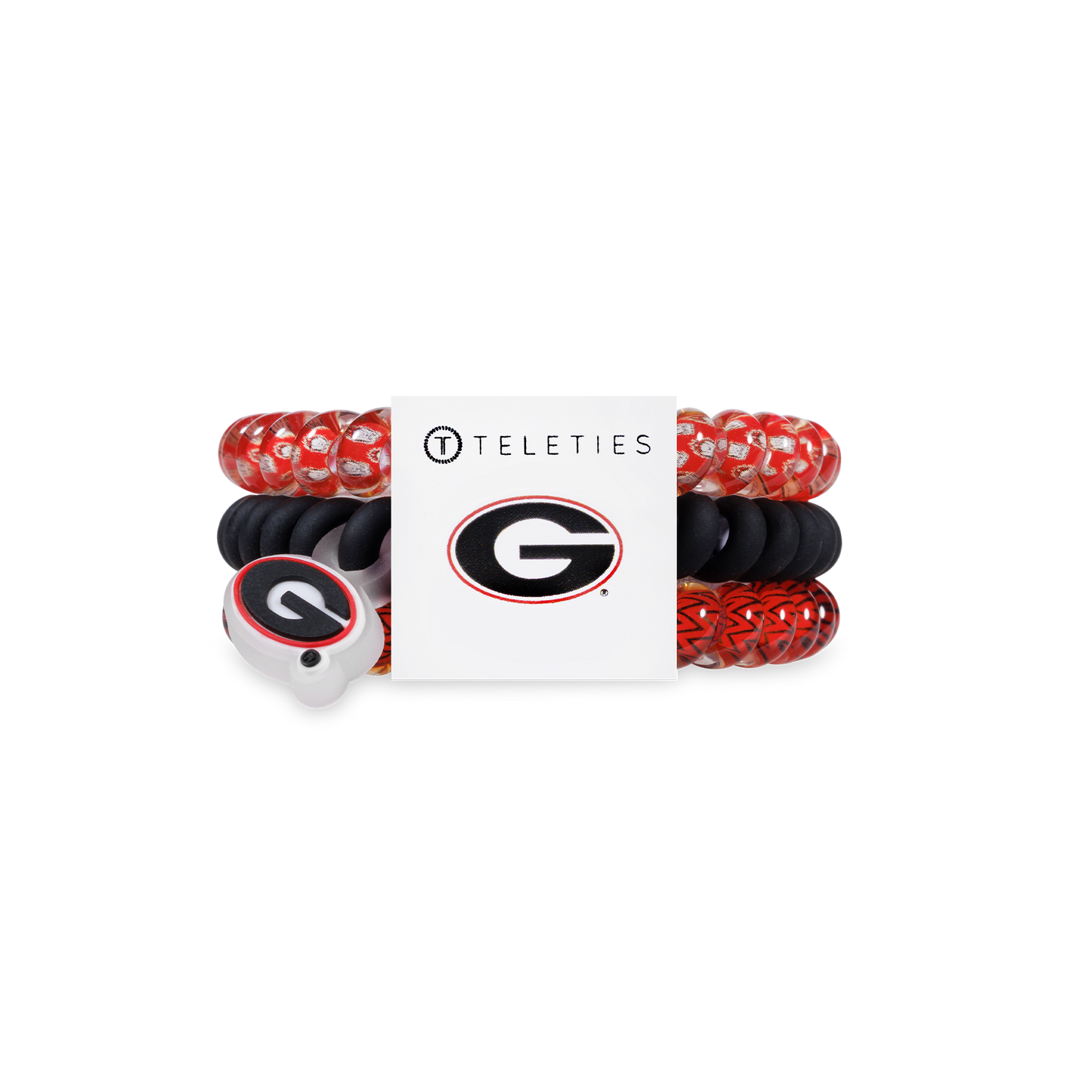 Spiral Hair Coils | Small | Go Dawgs! Hair Ties