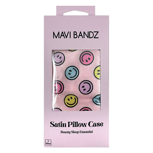 Smiley Satin Anti Frizz Pillow Case
