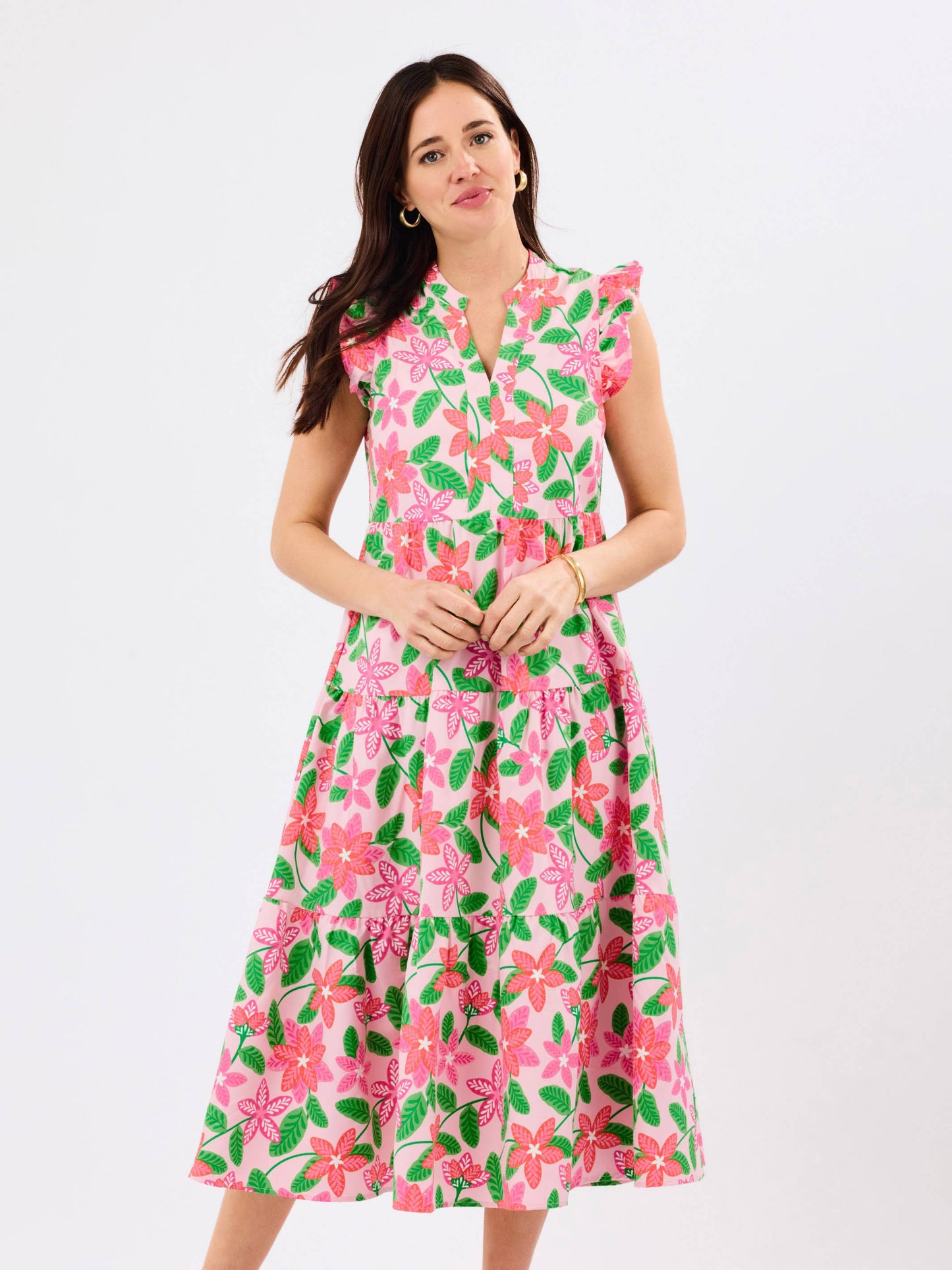 Kari Dress | Island Muse Pink: XS